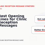 Best Opening Lines for Clinic Reception Messages