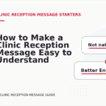 How to Make a Clinic Reception Message Easy to Understand
